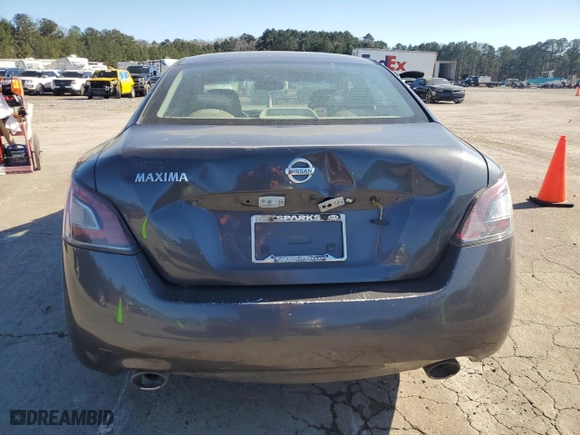 2012 Nissan Maxima 3.5 S with VIN 1N4AA5AP7CC834088, listed as a Copart auction lot 46266975 with 199,175 mi miles and Clean Title. Bid and sale history available at carsss.com. Image 6.