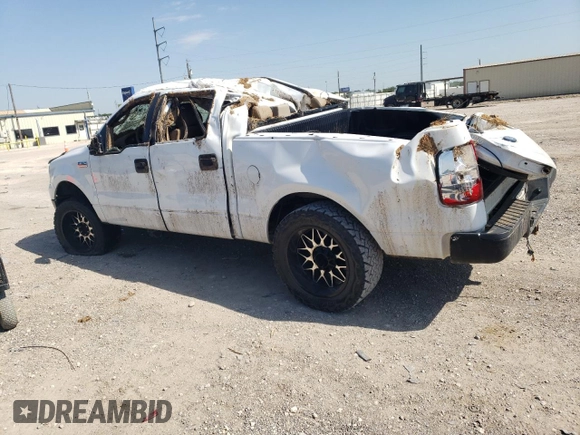 2007 Ford F-150 XLT with VIN 1FTRW12WX7KD38789, listed as a Copart auction lot 56630735 with Not provided miles and Salvage title. Bid and sale history available at DreamBid. Image 2.