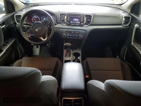 2018 Kia Sportage LX with VIN KNDPMCAC0J7440502, listed as a Copart auction lot 50199215 with 117,566 mi miles and Salvage Title. Bid and sale history available at carsss.com. Image 8.
