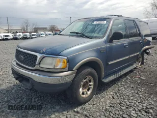 2000 Ford Expedition XLT with VIN 1FMRU1665YLB07502, listed as a Copart auction lot 52950825 with Not Provided miles and Salvage Title. Bid and sale history available at DreamBid. Image 1.