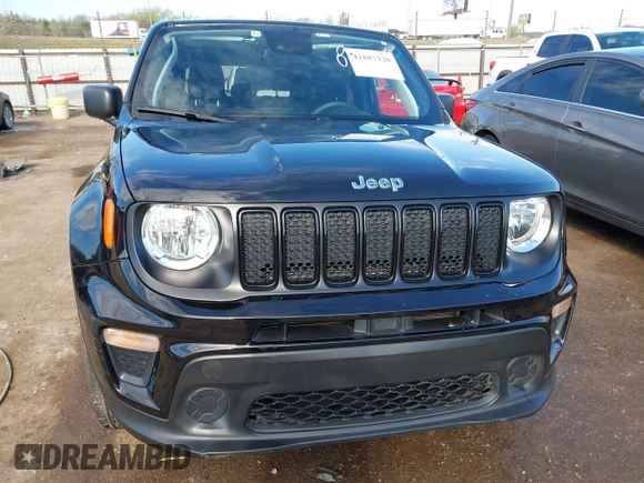 2021 Jeep Renegade Upland with VIN ZACNJDAB1MPN28069, listed as a IAAI auction lot 41887128 with 30,276 mi miles and . Bid and sale history available at DreamBid. Image 12.