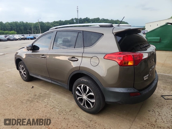 2015 Toyota RAV4 LE with VIN 2T3BFREV9FW391217, listed as a Copart auction lot 61019525 with 84,908 mi miles and Salvage title. Bid and sale history available at DreamBid. Image 2.