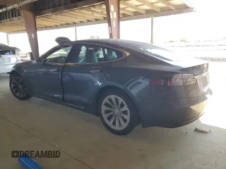 2016 Tesla Model S 70 with VIN 5YJSA1E15GF159542, listed as a Copart auction lot 58253965 with 70,373 mi miles and Salvage title. Bid and sale history available at DreamBid. Image 2.