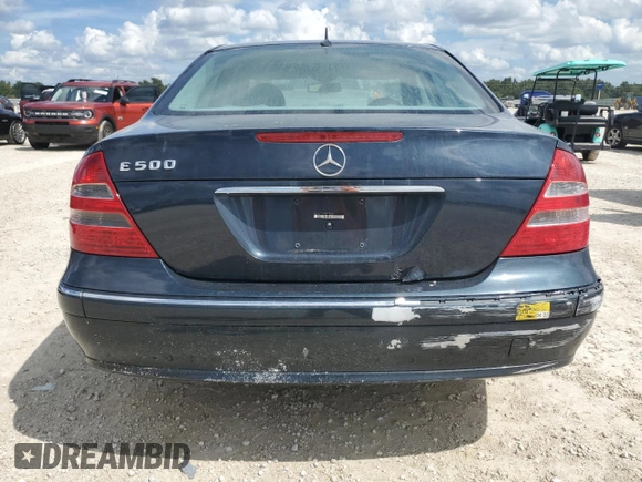 2003 Mercedes-Benz E-Class 5.0L with VIN WDBUF70J23A139996, listed as a Copart auction lot 73867614 with 0 mi miles and Non Repairable. Bid and sale history available at carsss.com. Image 6.