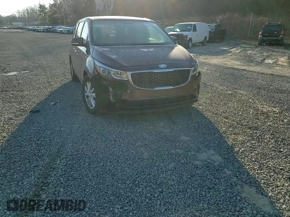 2018 Kia Sedona LX with VIN KNDMB5C14J6395781, listed as a Copart auction lot 47040825 with 150,983 mi miles and Salvage Title. Bid and sale history available at DreamBid. Image 11.