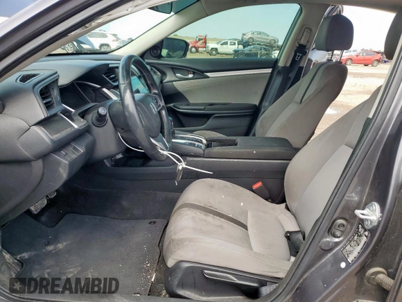 2018 Honda Civic EX-T with VIN JHMFC1F35JX018879, listed as a Copart auction lot 58633655 with 129,906 mi miles and Salvage title. Bid and sale history available at DreamBid. Image 7.