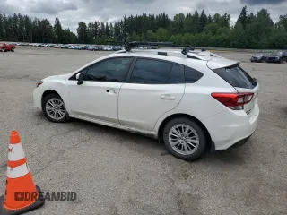 2017 Subaru Impreza Premium with VIN 4S3GTAB65H3703505, listed as a Copart auction lot 57729735 with 79,259 mi miles and Salvage title. Bid and sale history available at DreamBid. Image 2.