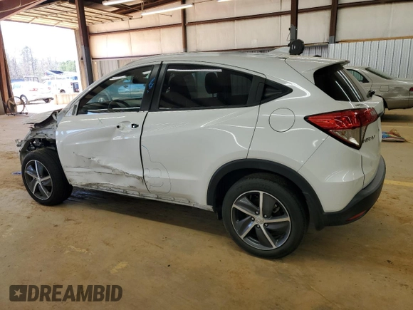 2022 Honda HR-V EX with VIN 3CZRU6H58NM700071, listed as a Copart auction lot 48111075 with 51,575 mi miles and Salvage Title. Bid and sale history available at carsss.com. Image 2.