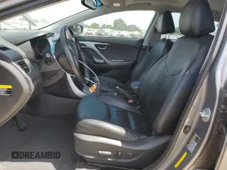 2013 Hyundai Elantra GLS with VIN 5NPDH4AE7DH283954, listed as a Copart auction lot 63371705 with 115,992 mi miles and Salvage title. Bid and sale history available at DreamBid. Image 7.