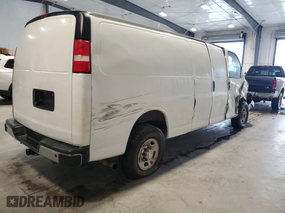 2019 Chevrolet Express Cargo z VIN 1GCWGBFG2K1277946, wystawiony jako Copart lot #60071425 z przebiegiem 188 599 mil mil oraz Szkoda całkowita • Salvage title. Historia ofert i sprzedaży dostępna na DreamBid. Obrazek 3.