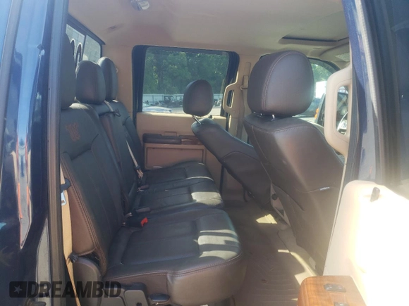 2015 Ford F-250 Lariat with VIN 1FT7W2BT6FED38675, listed as a Copart auction lot 62447735 with 119,441 mi miles and Salvage title. Bid and sale history available at DreamBid. Image 10.