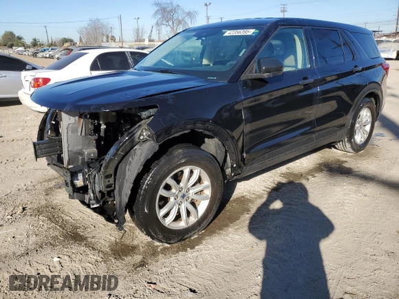 2021 Ford Explorer with VIN 1FMSK7BH4MGB64181, listed as a Copart auction lot 42356395 with 48,176 mi miles and Salvage title. Bid and sale history available at DreamBid. Image 1.