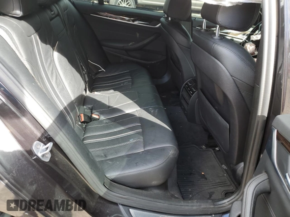 2019 BMW 5 Series 530i with VIN WBAJA5C53KWW30663, listed as a Copart auction lot 52177985 with 116,233 mi miles and Salvage Title. Bid and sale history available at carsss.com. Image 10.