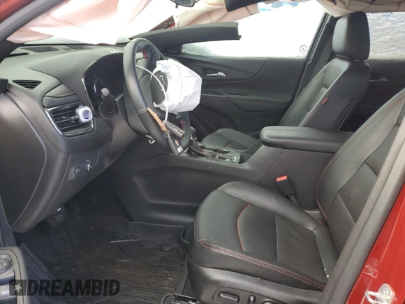 2023 Chevrolet Equinox RS z VIN 3GNAXWEG5PL265087, wystawiony jako Copart lot #44115355 z przebiegiem 29 301 mil mil oraz Szkoda całkowita • Salvage title. Historia ofert i sprzedaży dostępna na DreamBid. Obrazek 7.