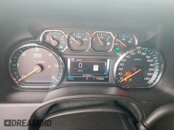 2018 Chevrolet Tahoe LT with VIN 1GNSKBKC1JR294115, listed as a Copart auction lot 59769515 with 81,523 mi miles and Salvage title. Bid and sale history available at DreamBid. Image 9.