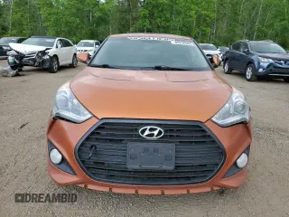 2013 Hyundai Veloster Turbo with VIN KMHTC6AE2DU131877, listed as a Copart auction lot 60256085 with 228,298 mi miles and Clean title. Bid and sale history available at DreamBid. Image 5.