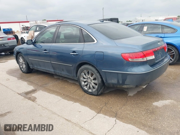 2009 Hyundai Azera Limited with VIN KMHFC46F59A357312, listed as a IAAI auction lot 42070962 with 132,119 mi miles and . Bid and sale history available at DreamBid. Image 3.