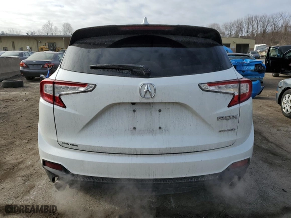 2021 Acura RDX with VIN 5J8TC2H33ML006749, listed as a Copart auction lot 48405345 with 72,698 mi miles and Salvage Title. Bid and sale history available at carsss.com. Image 6.