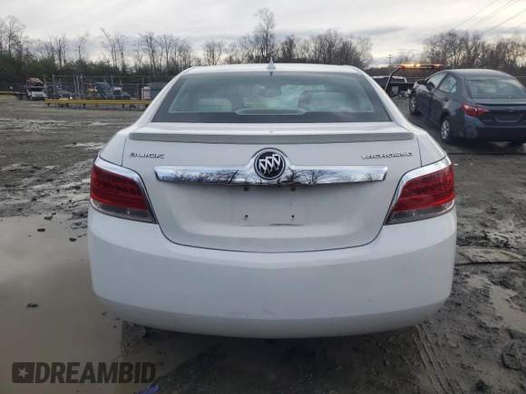 2011 Buick LaCrosse CX with VIN 1G4GA5EC2BF289048, listed as a Copart auction lot 87010444 with 216,536 mi miles and Salvage Title. Bid and sale history available at carsss.com. Image 6.