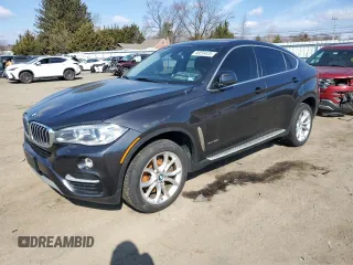 2015 BMW X6 xDrive50i with VIN 5UXKU6C54F0F94531, listed as a Copart auction lot 46059435 with 0 mi miles and Salvage Title. Bid and sale history available at carsss.com. Image 1.