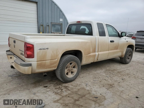 2009 Dodge Dakota Bighorn/Lonestar with VIN 1D3HW32P29S749078, listed as a Copart auction lot 85299224 with 135,502 mi miles and Salvage Title. Bid and sale history available at carsss.com. Image 3.