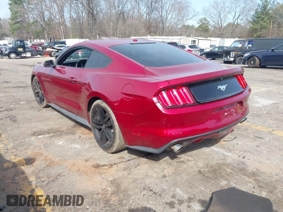 2016 Ford Mustang EcoBoost with VIN 1FA6P8TH2G5255578, listed as a IAAI auction lot 41754577 with 99,155 mi miles and . Bid and sale history available at carsss.com. Image 3.