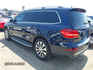2017 Mercedes-Benz GLS 450 with VIN 4JGDF6EE7HA776876, listed as a IAAI auction lot 42355522 with 130,226 mi miles and . Bid and sale history available at DreamBid. Image 3.