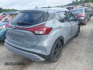 2023 Nissan Kicks SV with VIN 3N1CP5CVXPL552957, listed as a IAAI auction lot 42264347 with 29,463 mi miles and . Bid and sale history available at DreamBid. Image 4.
