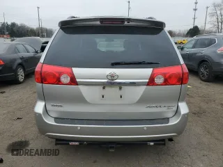 2008 Toyota Sienna XLE with VIN 5TDBK22C58S014426, listed as a Copart auction lot 43171605 with 180,286 mi miles and Salvage Title. Bid and sale history available at carsss.com. Image 6.
