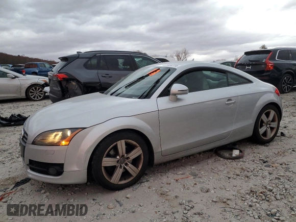 2008 Audi TT 2.0T with VIN TRUAF38J881023765, listed as a Copart auction lot 79484774 with 60,308 mi miles and Clean Title. Bid and sale history available at carsss.com. Image 1.