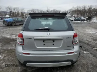2008 Suzuki SX4 with VIN JS2YB417885102120, listed as a Copart auction lot 44444025 with 0 mi miles and Salvage Title. Bid and sale history available at carsss.com. Image 6.