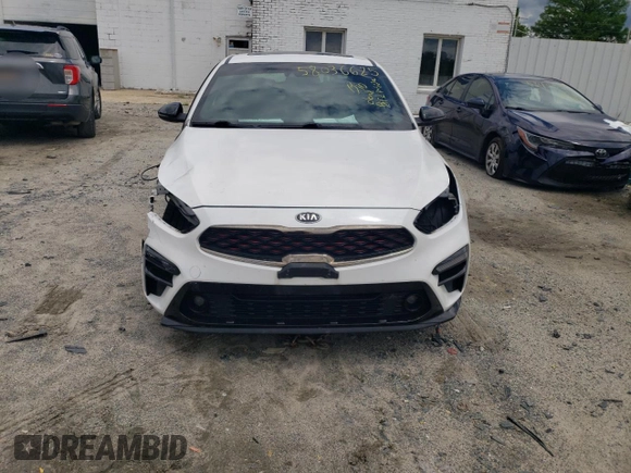 2021 Kia Forte GT-Line z VIN 3KPF34AD1ME366167, wystawiony jako Copart lot #58036625 z przebiegiem 86 179 mil mil oraz Szkoda całkowita • Salvage title. Historia ofert i sprzedaży dostępna na DreamBid. Obrazek 5.