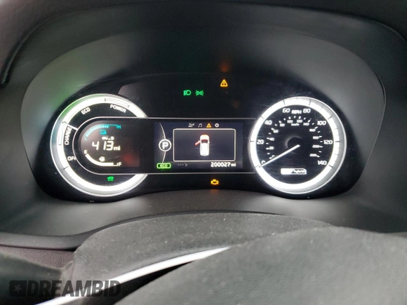 2018 Kia Niro LX with VIN KNDCB3LC7J5202935, listed as a Copart auction lot 88258215 with 200,027 mi miles and Salvage Title. Bid and sale history available at carsss.com. Image 9.