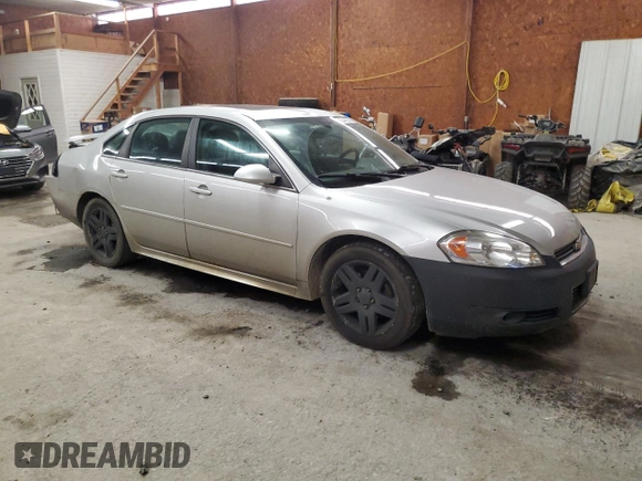 2011 Chevrolet Impala LT Fleet with VIN 2G1WG5EK3B1262897, listed as a Copart auction lot 63442025 with 230,917 mi miles and Salvage title. Bid and sale history available at DreamBid. Image 4.