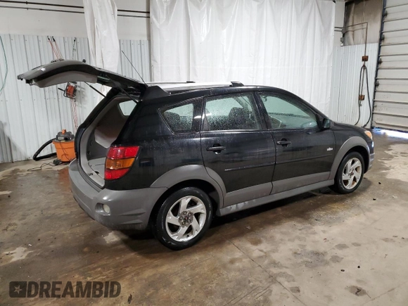 2005 Pontiac Vibe with VIN 5Y2SL63875Z464586, listed as a Copart auction lot 49972885 with 95,367 mi miles and Salvage Title. Bid and sale history available at DreamBid. Image 3.