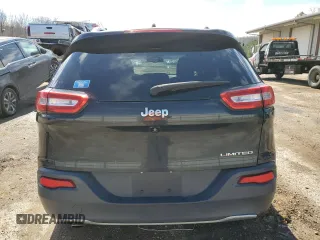 2014 Jeep Cherokee Limited with VIN 1C4PJLDB6EW261579, listed as a Copart auction lot 46664995 with 156,576 mi miles and Salvage Title. Bid and sale history available at carsss.com. Image 6.