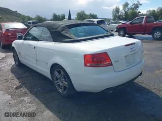 2008 Audi A4 2.0T with VIN WAUAF48H78K007920, listed as a IAAI auction lot 41782008 with 90,131 mi miles. Bid and sale history available at carsss.com. Image 3.