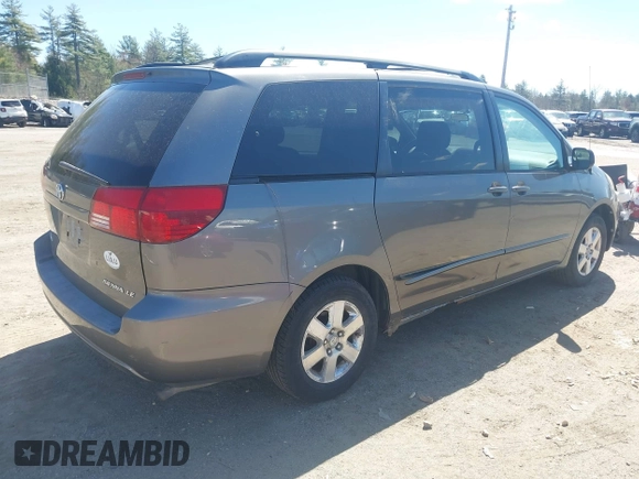 2004 Toyota Sienna CE with VIN 5TDZA23C84S215246, listed as a IAAI auction lot 42141248 with 146,206 mi miles and . Bid and sale history available at DreamBid. Image 4.