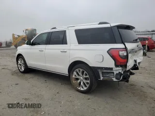 2019 Ford Expedition Max Limited with VIN 1FMJK2AT3KEA87798, listed as a Copart auction lot 48912495 with 84,688 mi miles and Salvage title. Bid and sale history available at DreamBid. Image 2.