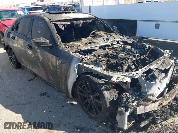 2019 BMW 3 Series 330i with VIN WBA5R1C58KFH10594, listed as a IAAI auction lot 41501625 with Not Provided miles and . Bid and sale history available at DreamBid. Image 1.