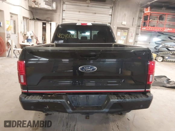 2019 Ford F-150 XL with VIN 1FTFW1E53KFC34426, listed as a IAAI auction lot 42040060 with 82,359 mi miles and . Bid and sale history available at carsss.com. Image 17.