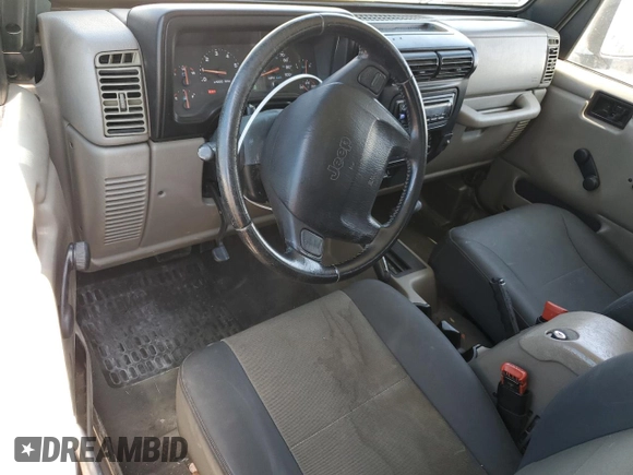2003 Jeep Wrangler Sahara with VIN 1J4FA59S83P303347, listed as a Copart auction lot 51811755 with 145,640 mi miles and Clean title. Bid and sale history available at DreamBid. Image 8.