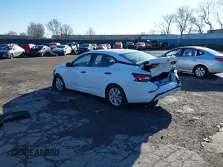 2024 Nissan Sentra S with VIN 3N1AB8BV8RY287275, listed as a IAAI auction lot 41833281 with 27,073 mi miles. Bid and sale history available at carsss.com. Image 3.