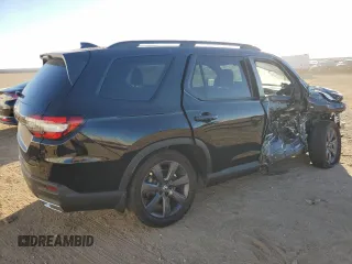 2025 Honda Pilot Sport with VIN 5FNYG2H3XSB000648, listed as a Copart auction lot 80139424 with 0 mi miles and Salvage Title. Bid and sale history available at carsss.com. Image 3.