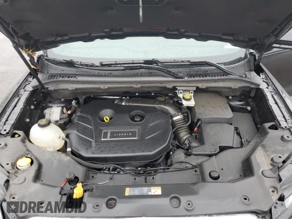 2019 Lincoln MKC Reserve with VIN 5LMCJ3D92KUL27556, listed as a Copart auction lot 48962755 with 54,075 mi miles and Salvage Title. Bid and sale history available at DreamBid. Image 12.