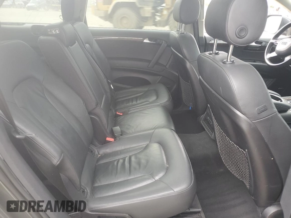 2012 Audi Q7 Premium Plus with VIN WA1LGAFE7CD007696, listed as a Copart auction lot 46757885 with 96,574 mi miles and Salvage title. Bid and sale history available at DreamBid. Image 11.