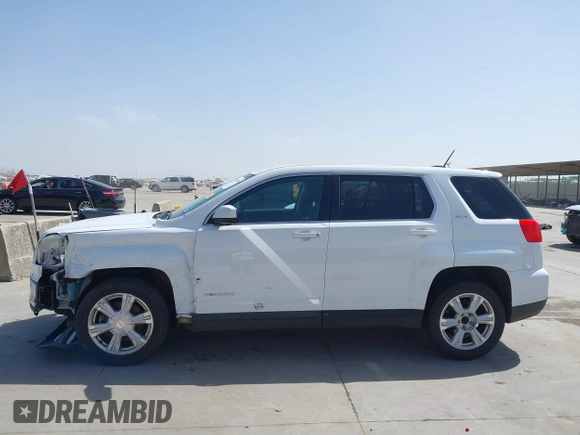 2017 GMC Terrain SLE with VIN 2GKALMEK4H6299190, listed as a IAAI auction lot 41808216 with 101,579 mi miles. Bid and sale history available at carsss.com. Image 15.