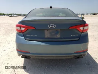 2016 Hyundai Sonata Sport with VIN 5NPE34AF4GH317266, listed as a Copart auction lot 52629985 with 128,672 mi miles and Salvage Title. Bid and sale history available at DreamBid. Image 6.