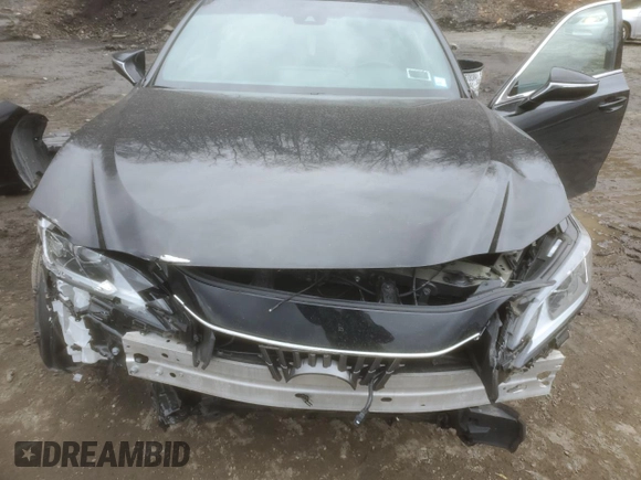 2022 Lexus ES 250 with VIN 58AD11D16NU009944, listed as a Copart auction lot 47650855 with 25,774 mi miles and Salvage title. Bid and sale history available at DreamBid. Image 12.