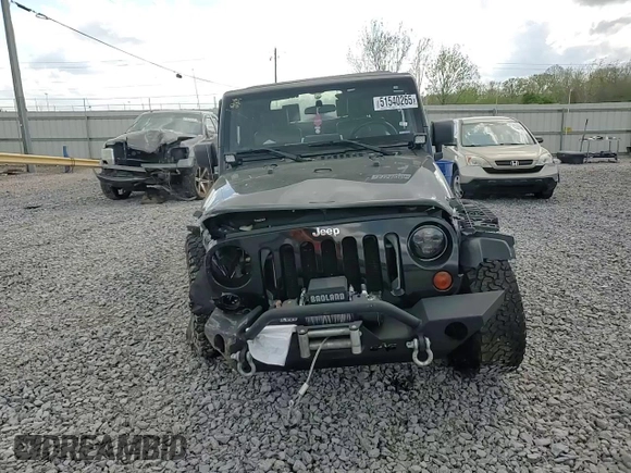 2009 Jeep Wrangler X z VIN 1J4FA24169L706787, wystawiony jako Copart lot #51540265 z przebiegiem 126 934 mil mil oraz Szkoda całkowita • Salvage title. Historia ofert i sprzedaży dostępna na DreamBid. Obrazek 10.